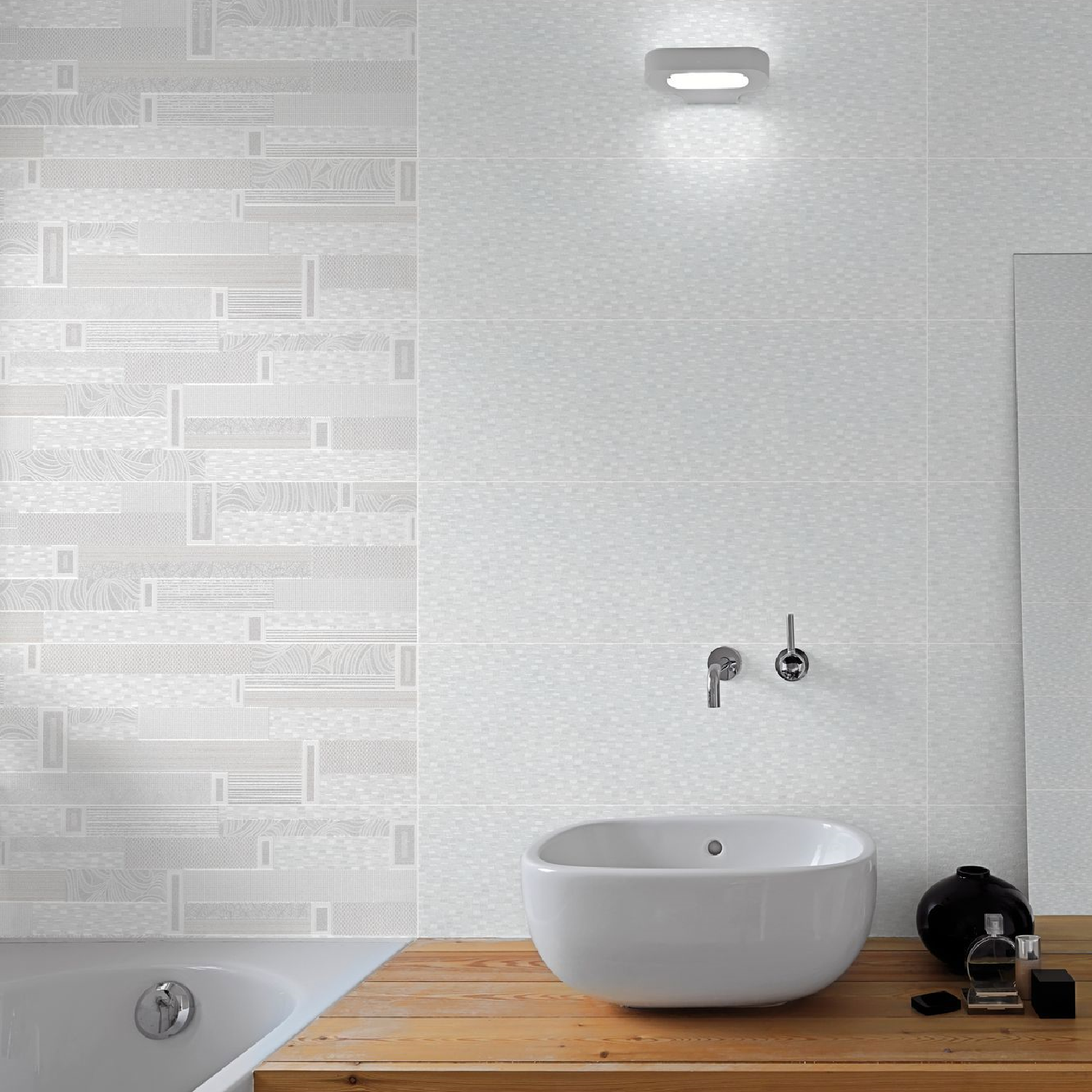 Изображение товара Плитка настенная Emigres Chicago Blanco 20x60 см 1.44 м² цвет белый