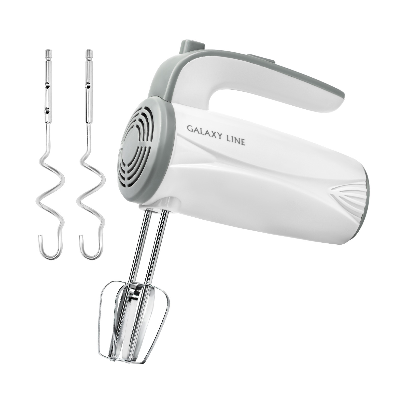 Изображение товара Ручной миксер Galaxy line 450 Вт 5 скоростей для взбивания и замешивания теста