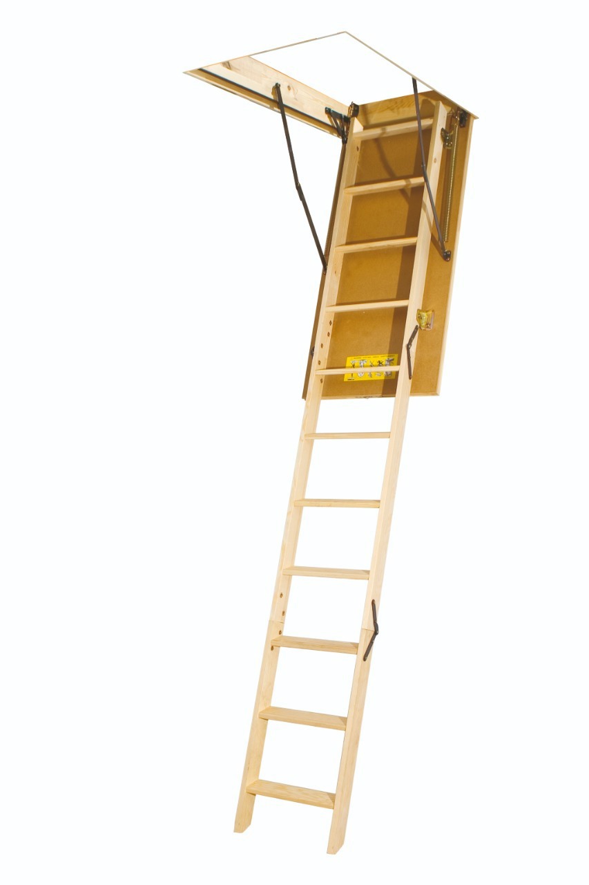 Изображение товара Лестница чердачная складная с секциями Optistep OLS 60x130x305 см