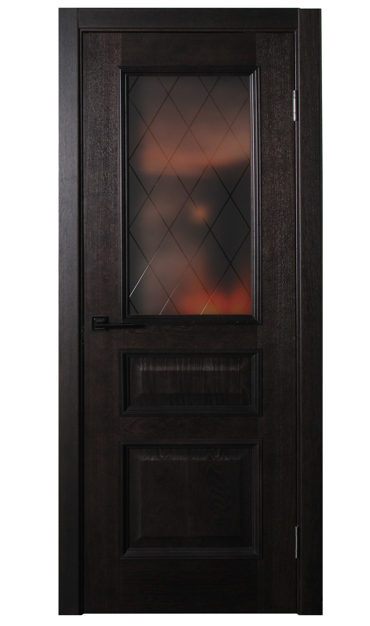 Изображение товара Вельми — остекленная дверная дверь венге 200x90 см