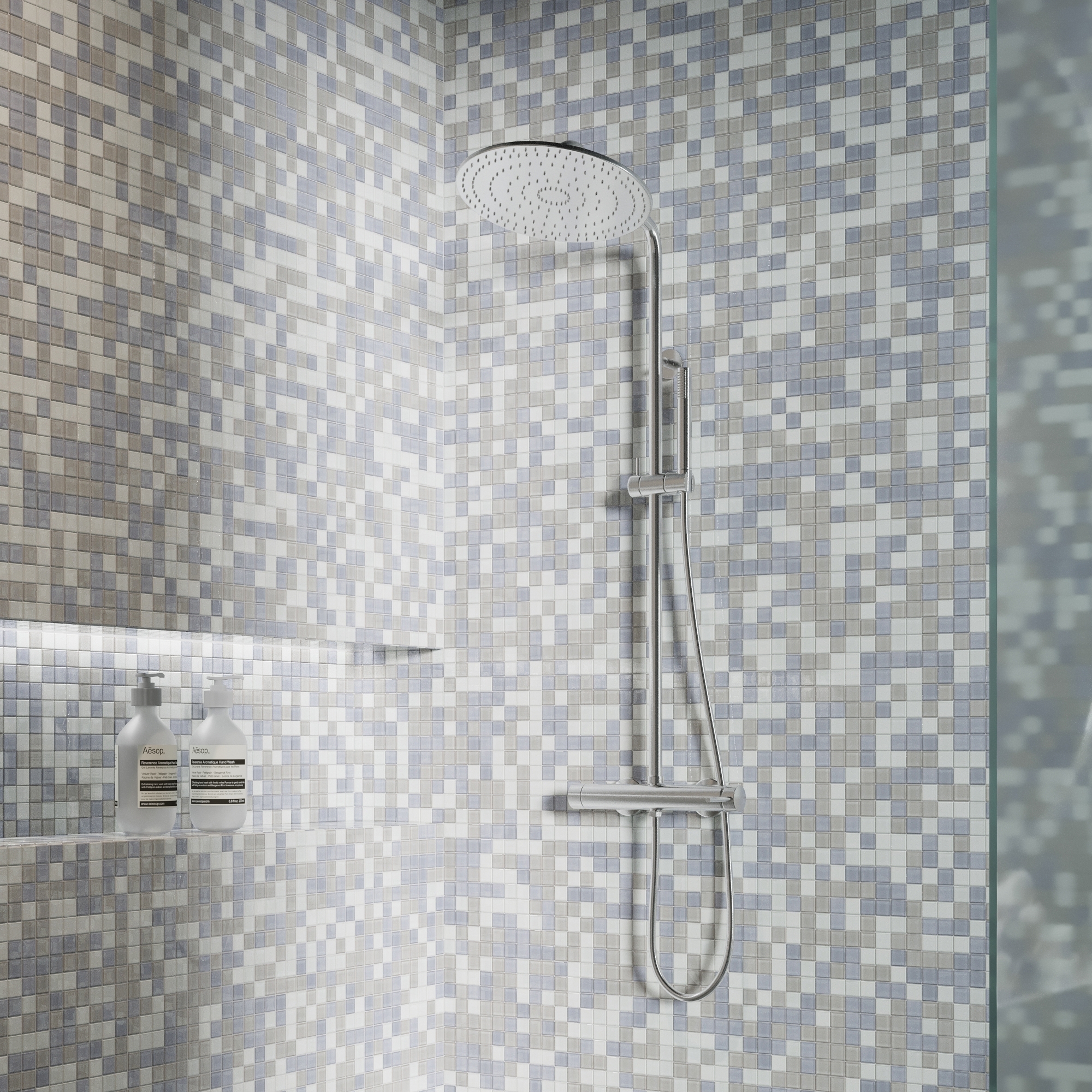 Изображение товара Мозаика Artens Shaker 29.8x29.8 см цвет серый