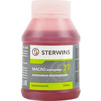 Изображение товара Масло моторное 2T Sterwins минеральное 100 мл для садовой техники