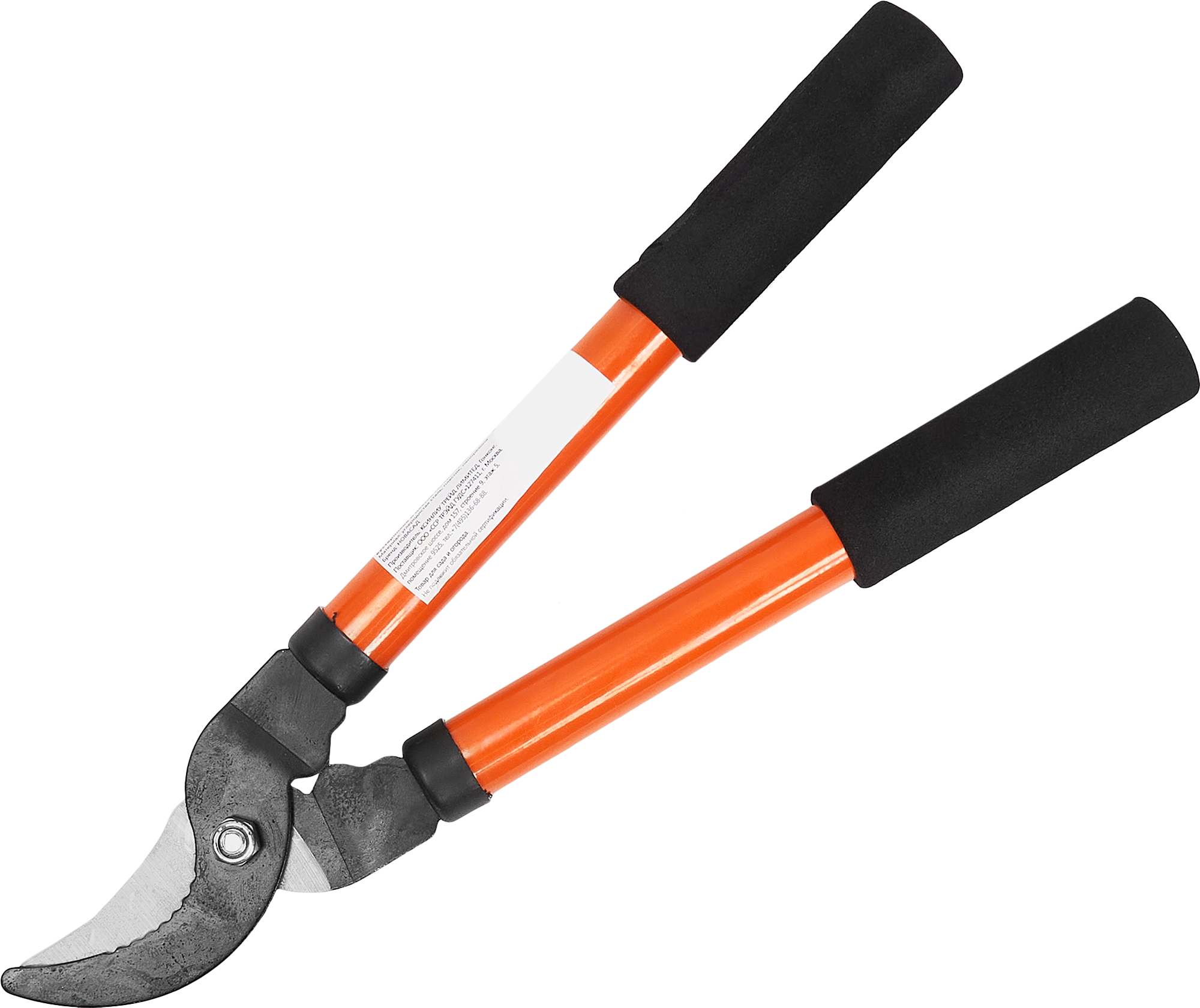 Изображение товара Сучкорез садовый мини оранжевый сталь для обрезки веток