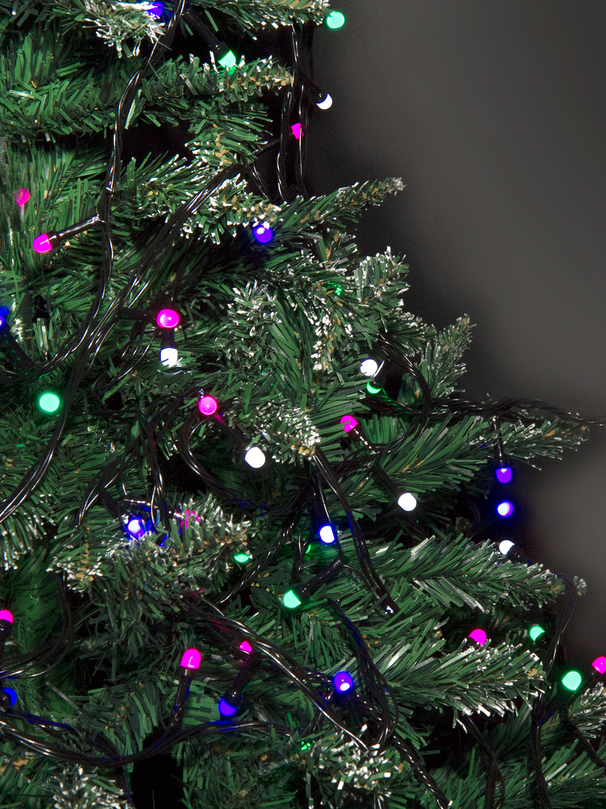 Изображение товара Электрогирлянда комнатная Зимняя сказка 2020-16 нить 9 м 100 ламп серый 8 режимов работы