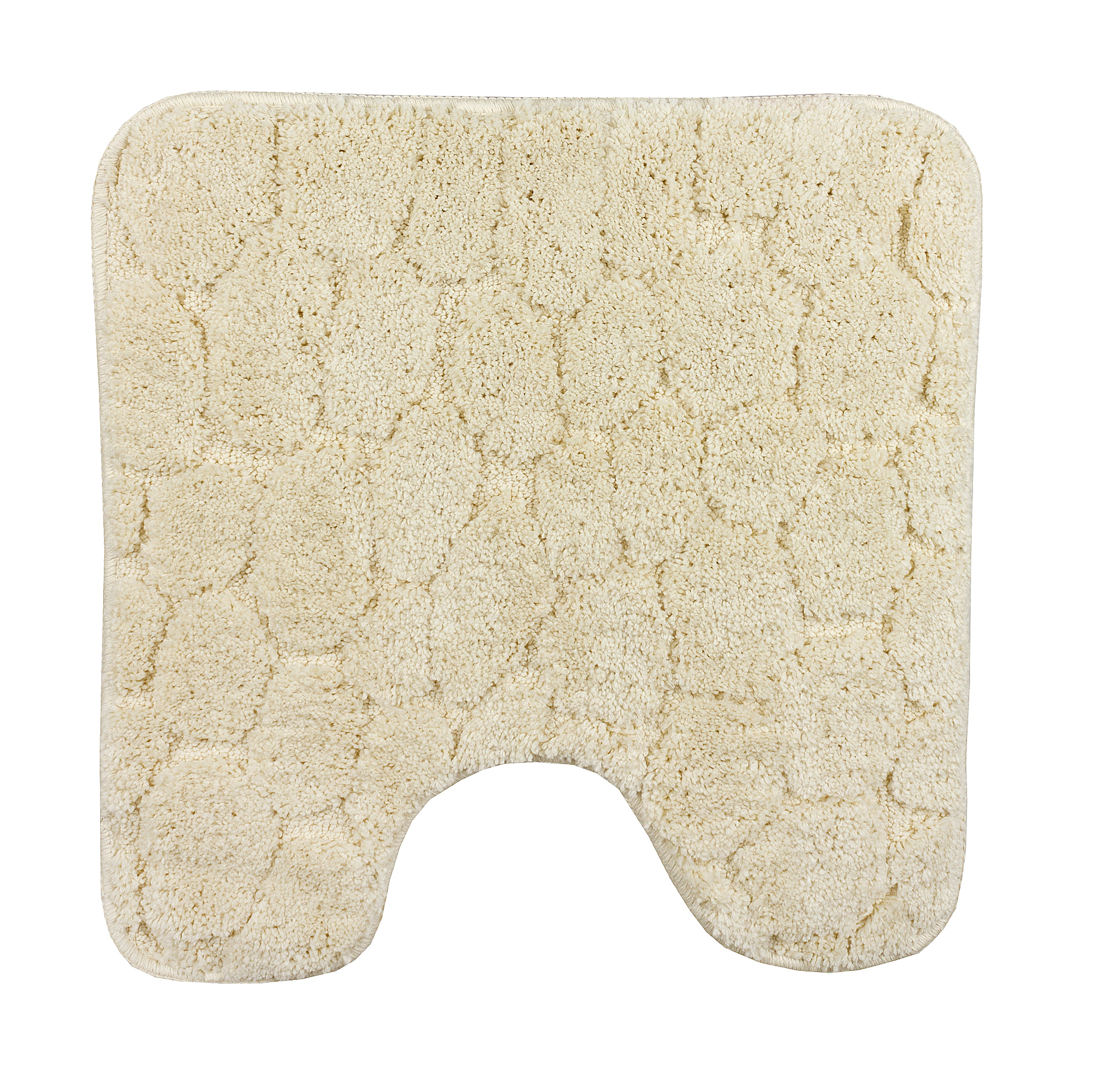 Изображение товара Коврик для туалета La Vita Милена 55x55 см цвет коричневый