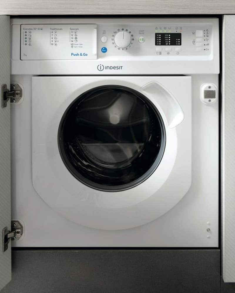 Изображение товара Стиральная машина Indesit Bi wmil 71252 eu 59.5x82x54.5 см 7 кг цвет белый