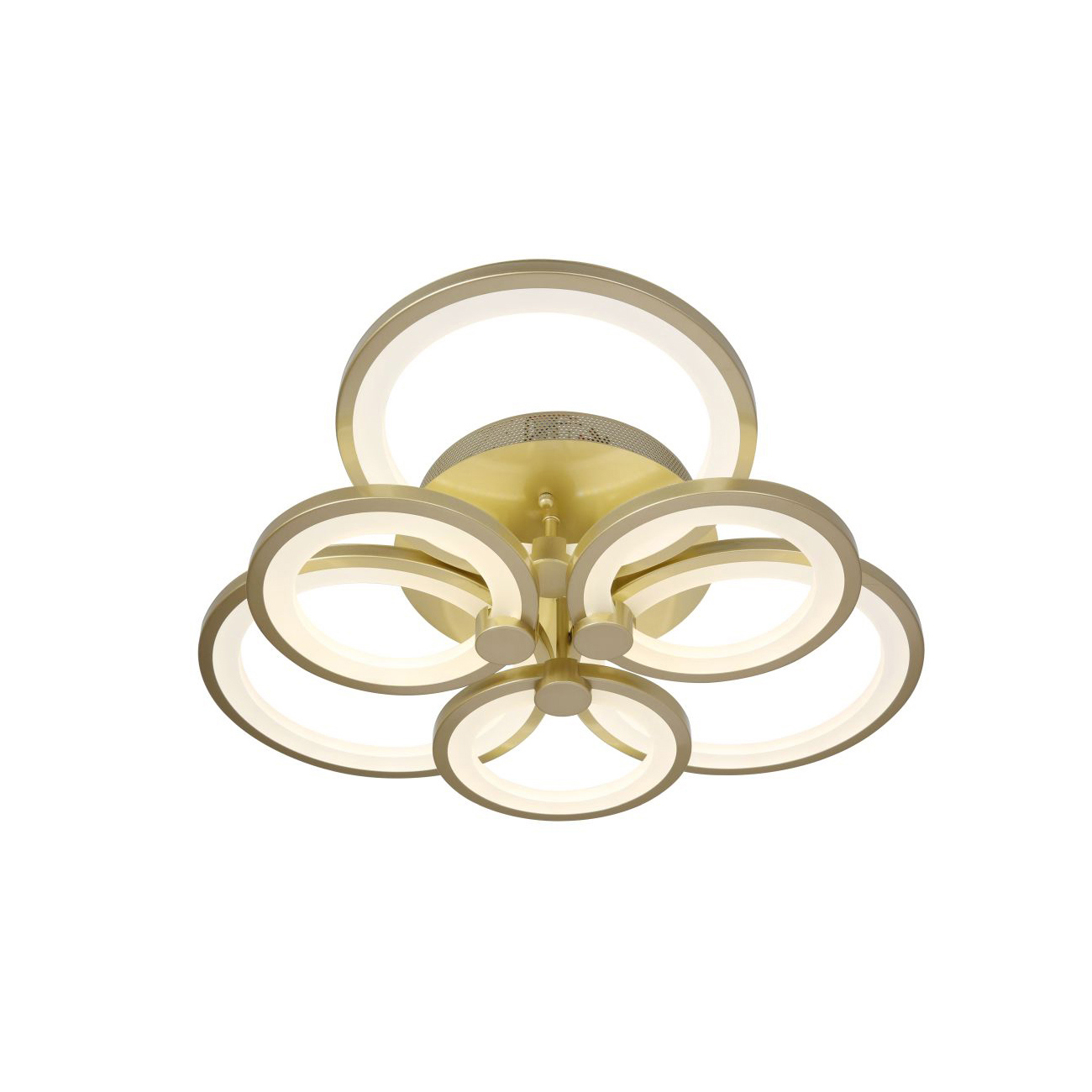 Изображение товара Люстра потолочная светодиодная STILFORT Oliver 18 м² золотой стиль хай-тек пульт