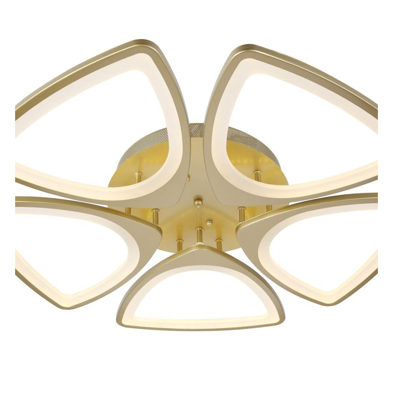 Изображение товара Люстра потолочная светодиодная STILFORT Blower 14 м² золотой стиль хай-тек