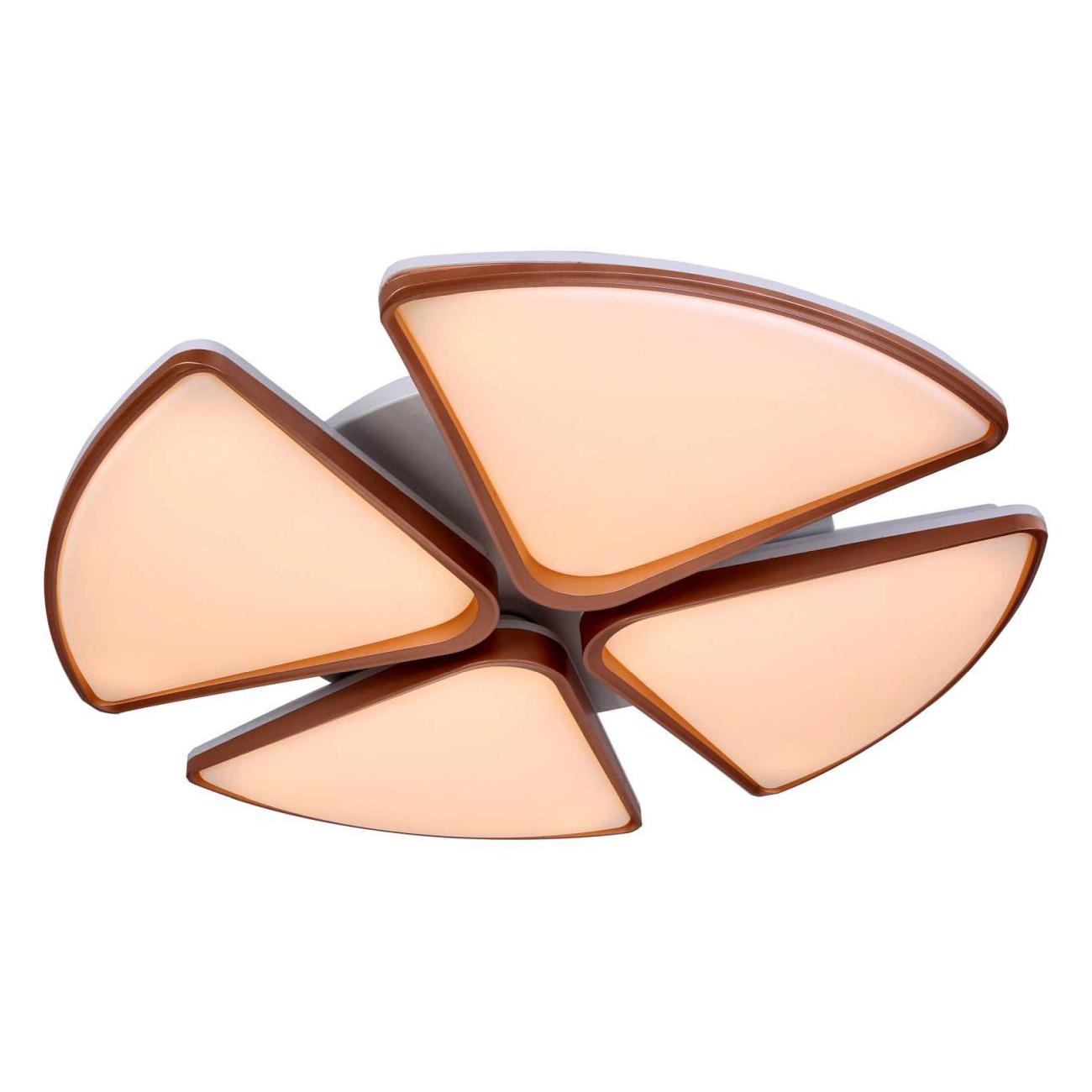 Изображение товара Люстра потолочная светодиодная STILFORT Holli 12 м² нейтральный белый свет золотая