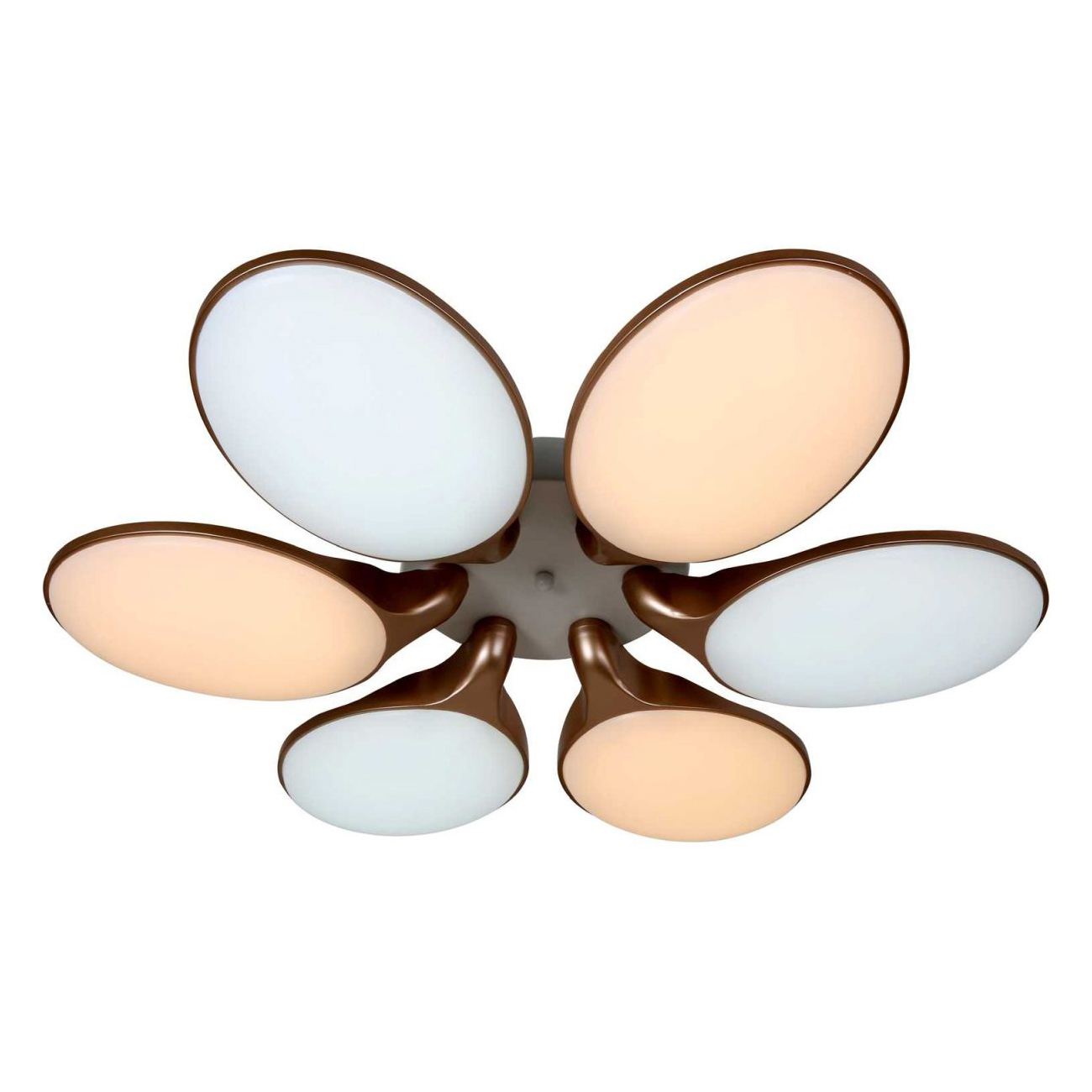 Изображение товара Люстра потолочная светодиодная STILFORT Riza 16 м² gold white дизайн хай-тек