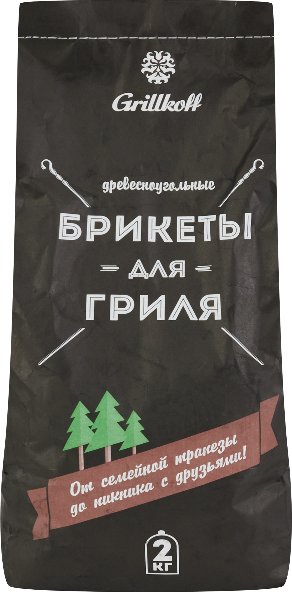 Изображение товара Топливные брикеты для барбекю Россия 2 кг экологичные и удобные