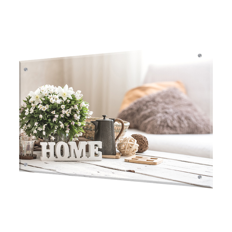 Изображение товара Защитный экран Borntoprint home 60x90x0.4 см закаленное стекло цвет прозрачный