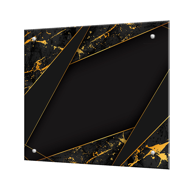 Изображение товара Защитный экран Borntoprint Абстракция 60x50x0.4 см закаленное стекло для кухни
