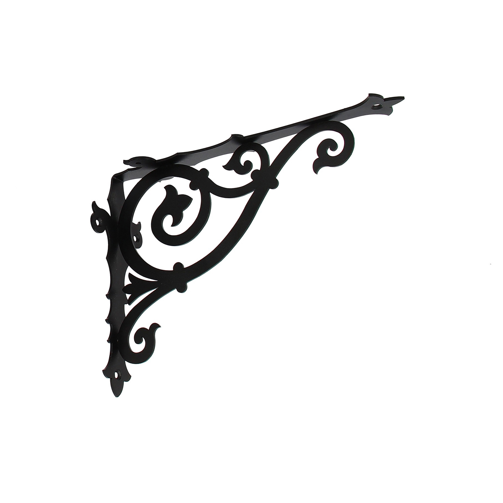 Изображение товара Кронштейн для полки Классика 200 20x15x6.5 см. нагрузка 15 кг. цвет черный