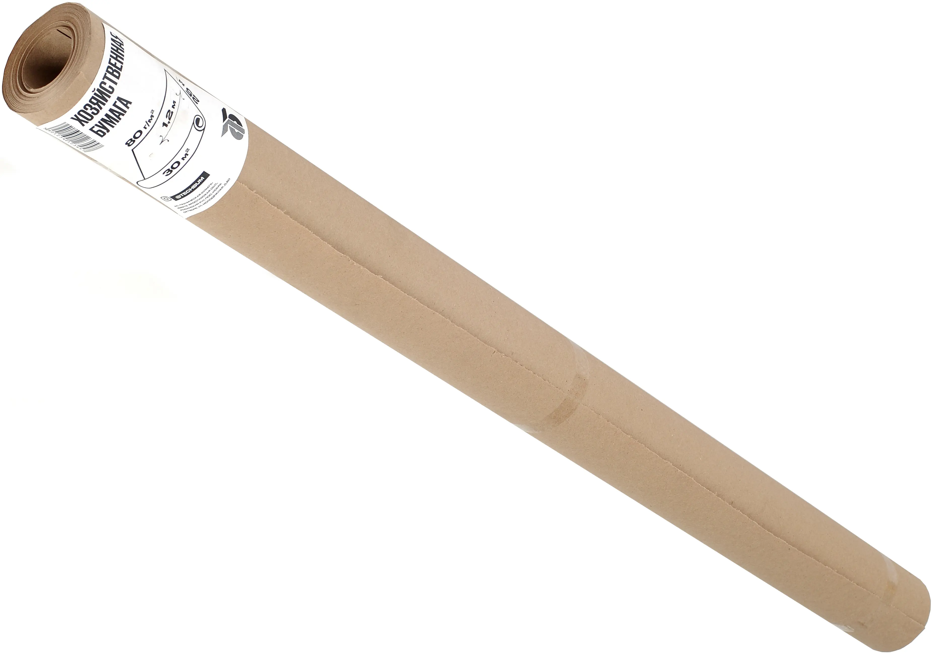 Бумага хозяйственная пл-80 гр/м² 1.2x25 м