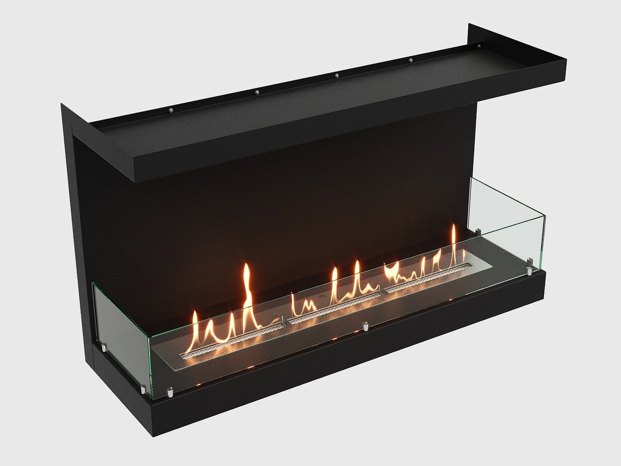 Изображение товара Биокамин встраиваемый фронтальный глухой LuxFire 1100 М