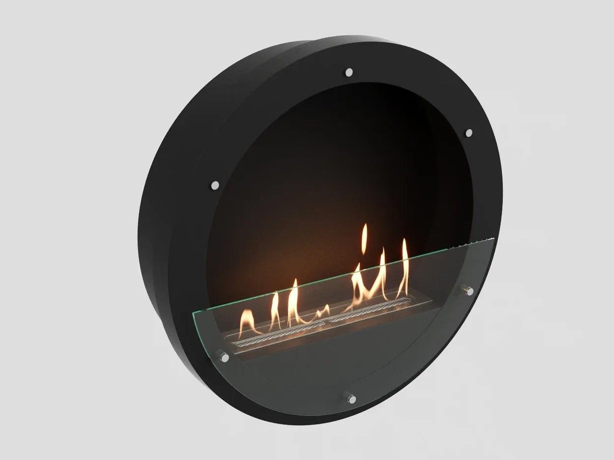 Изображение товара Встраиваемый биокамин Lux Fire Иллюзион 800 Н S черный для дома и офиса