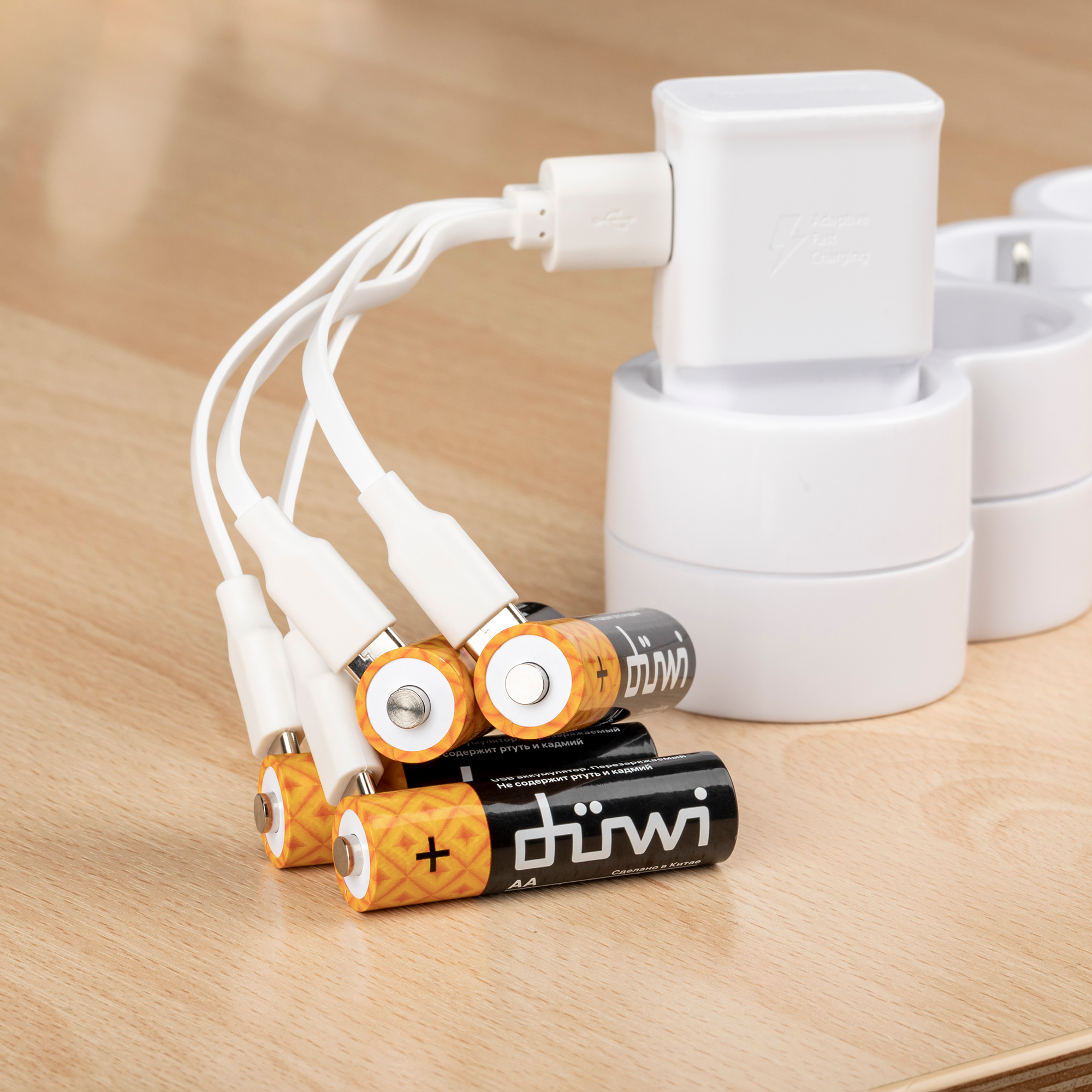 Аккумулятор Duwi Li-Ion LR6 AA 1800 мАч 1.5В 4 шт. - 9