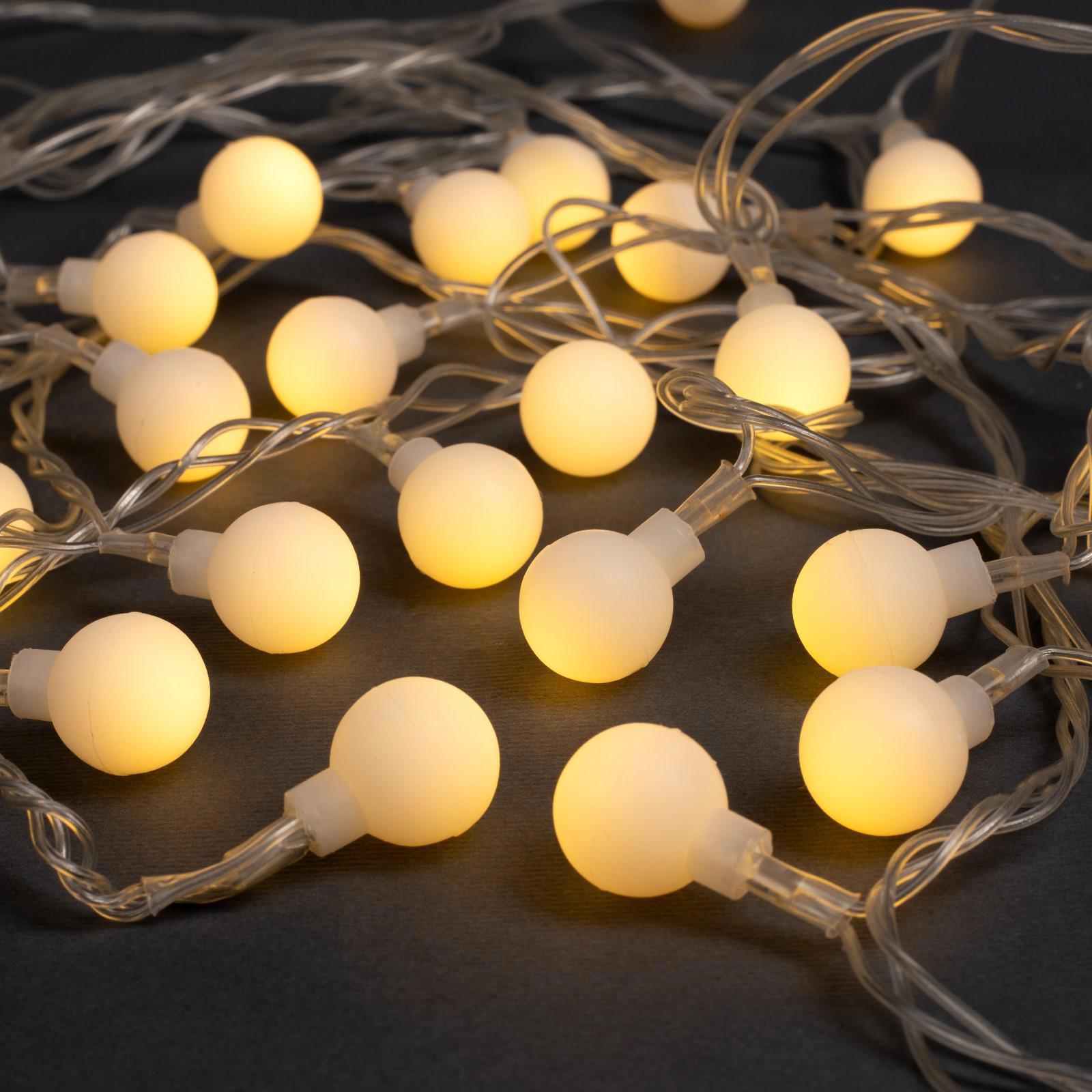 Изображение товара Электрогирлянда комнатная Luazon lighting 3590700 гирлянда 5 м 30 ламп белый 8 режимов работы