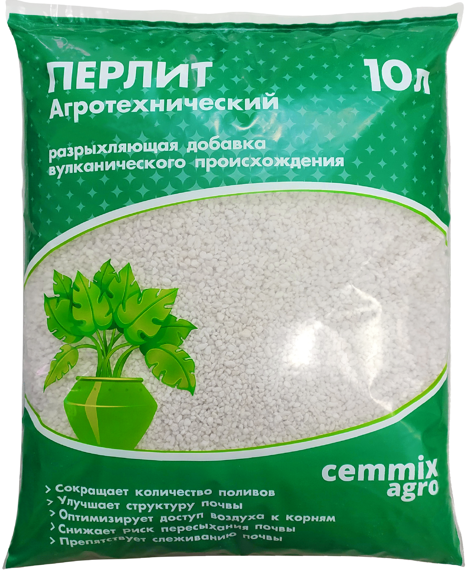 Изображение товара Перлит агротехнический Cemmix 10 л