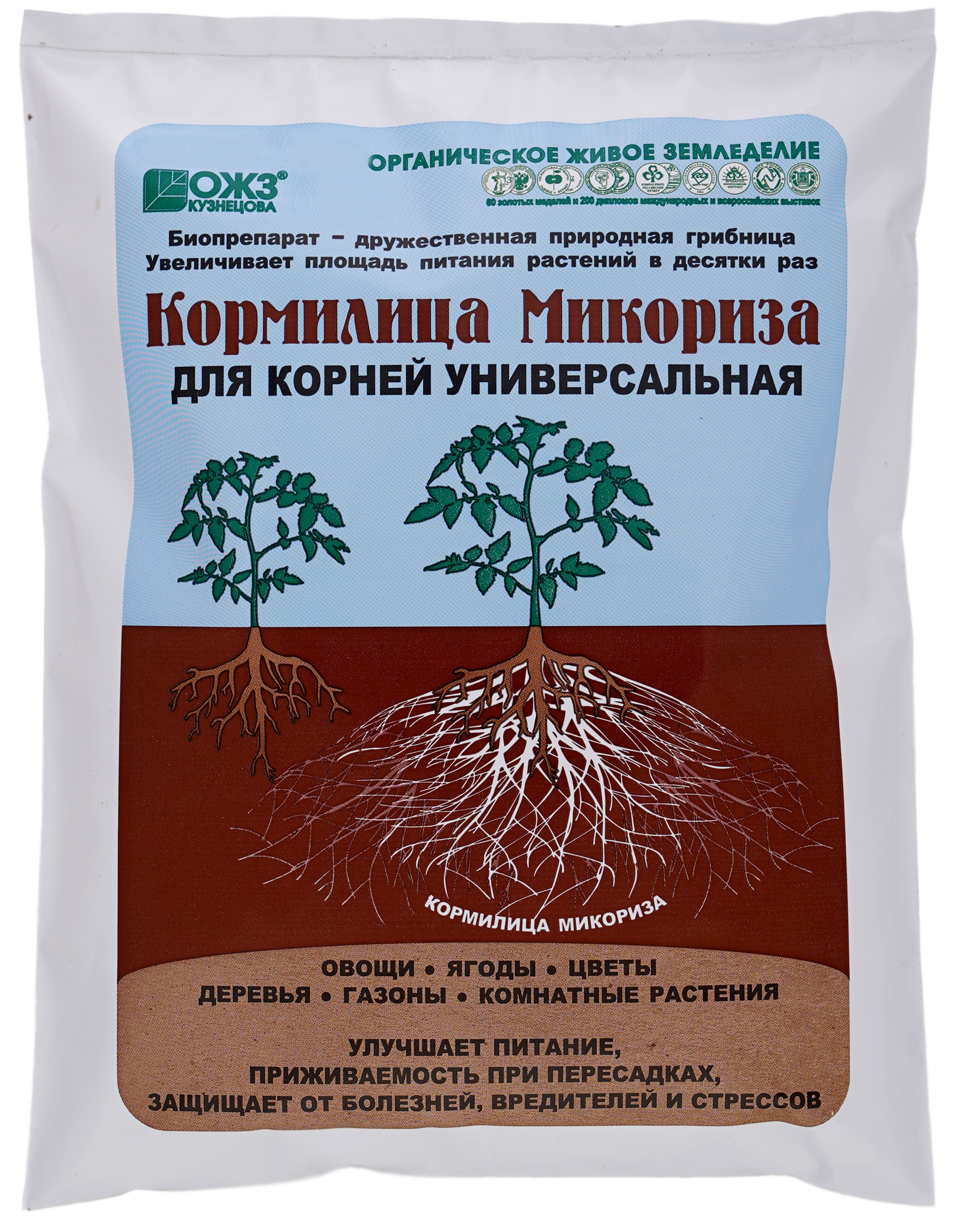 Изображение товара Стимулятор корнеобразования Кормилица Микориза 1 л