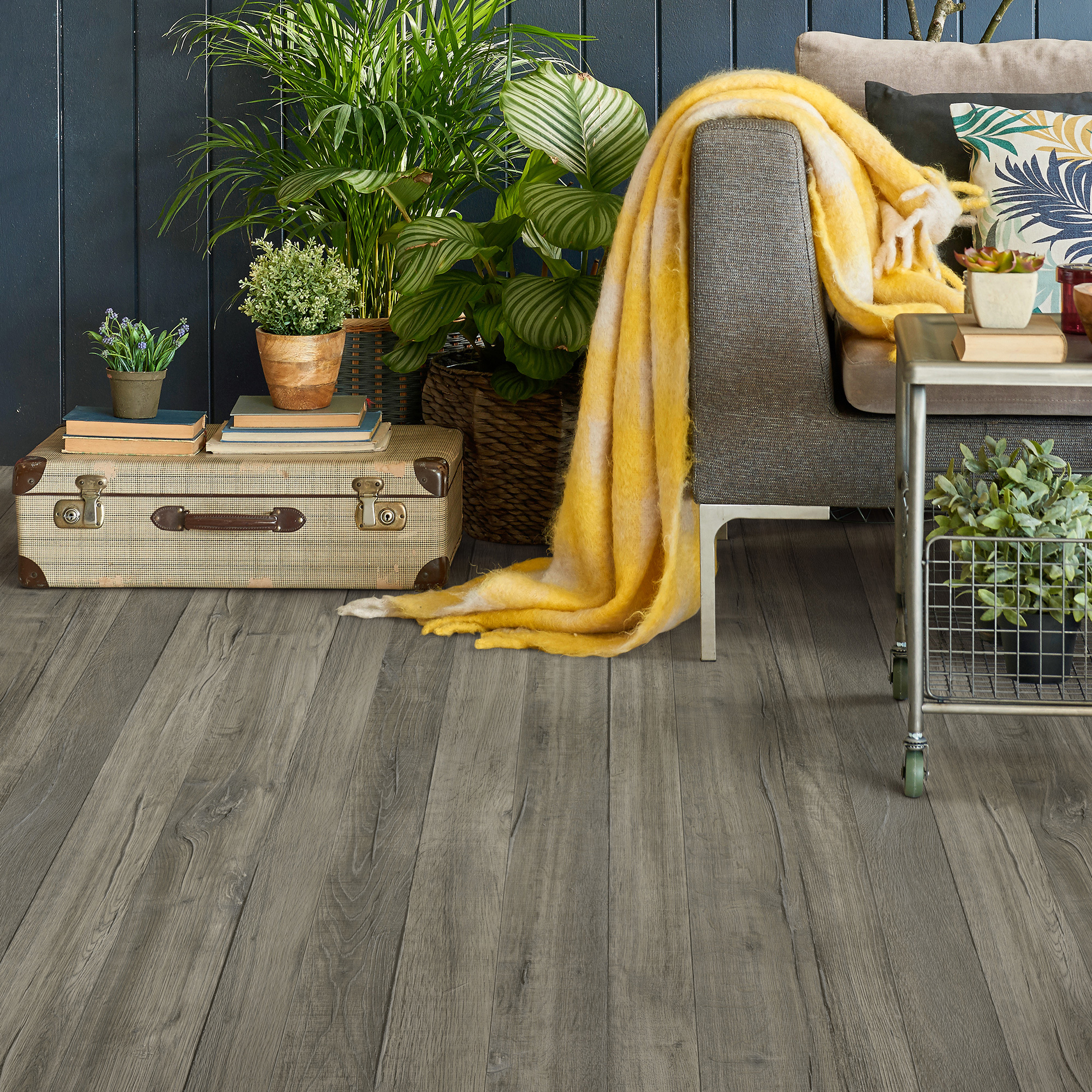 Изображение товара Линолеум Дуб Телави 31 класс 3.5 м коричневый для гостиной и спальни