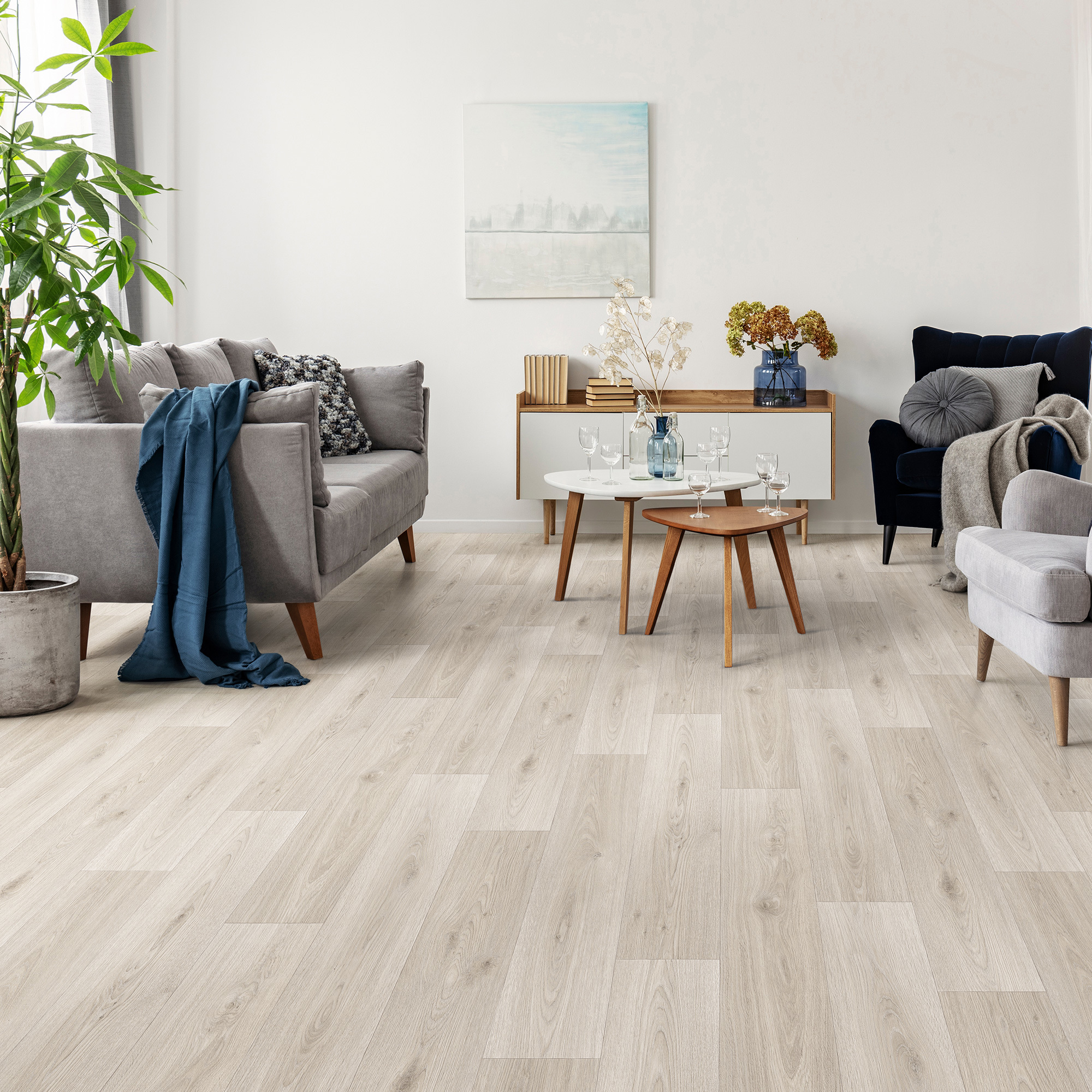 Изображение товара Линолеум Дуб Стенли 22 класс 4 м коричневый структурный для домашнего и коммерческого использования