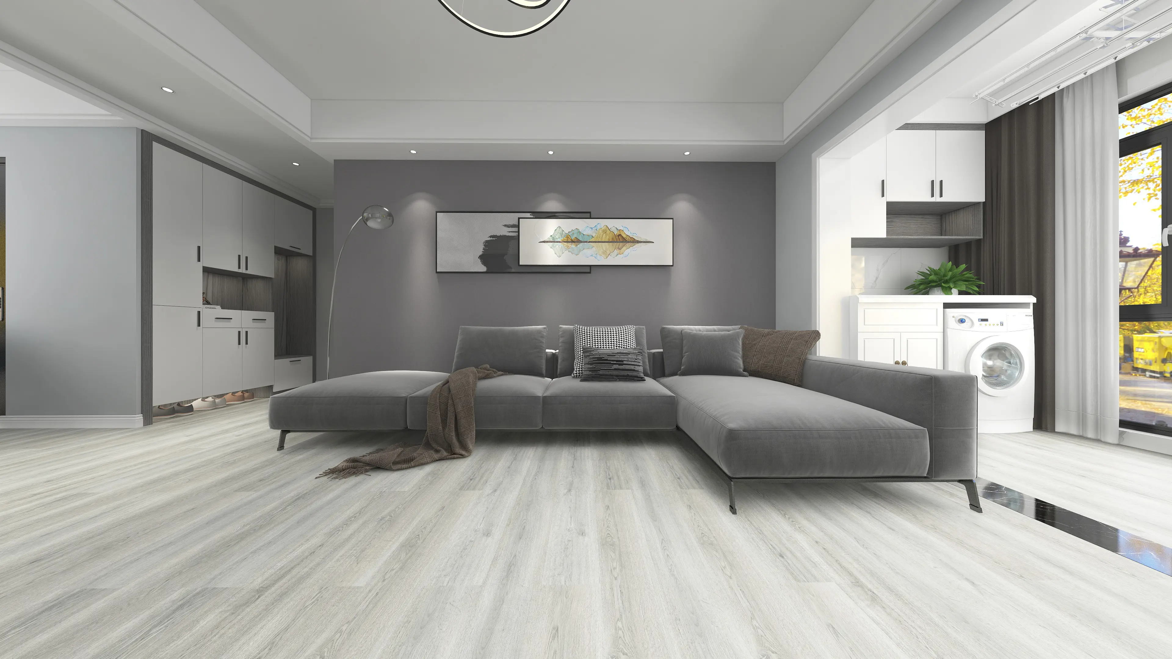 SPC плитка «Grigio Platina» 43 класс толщина 4 мм 3.0699 м² - 9