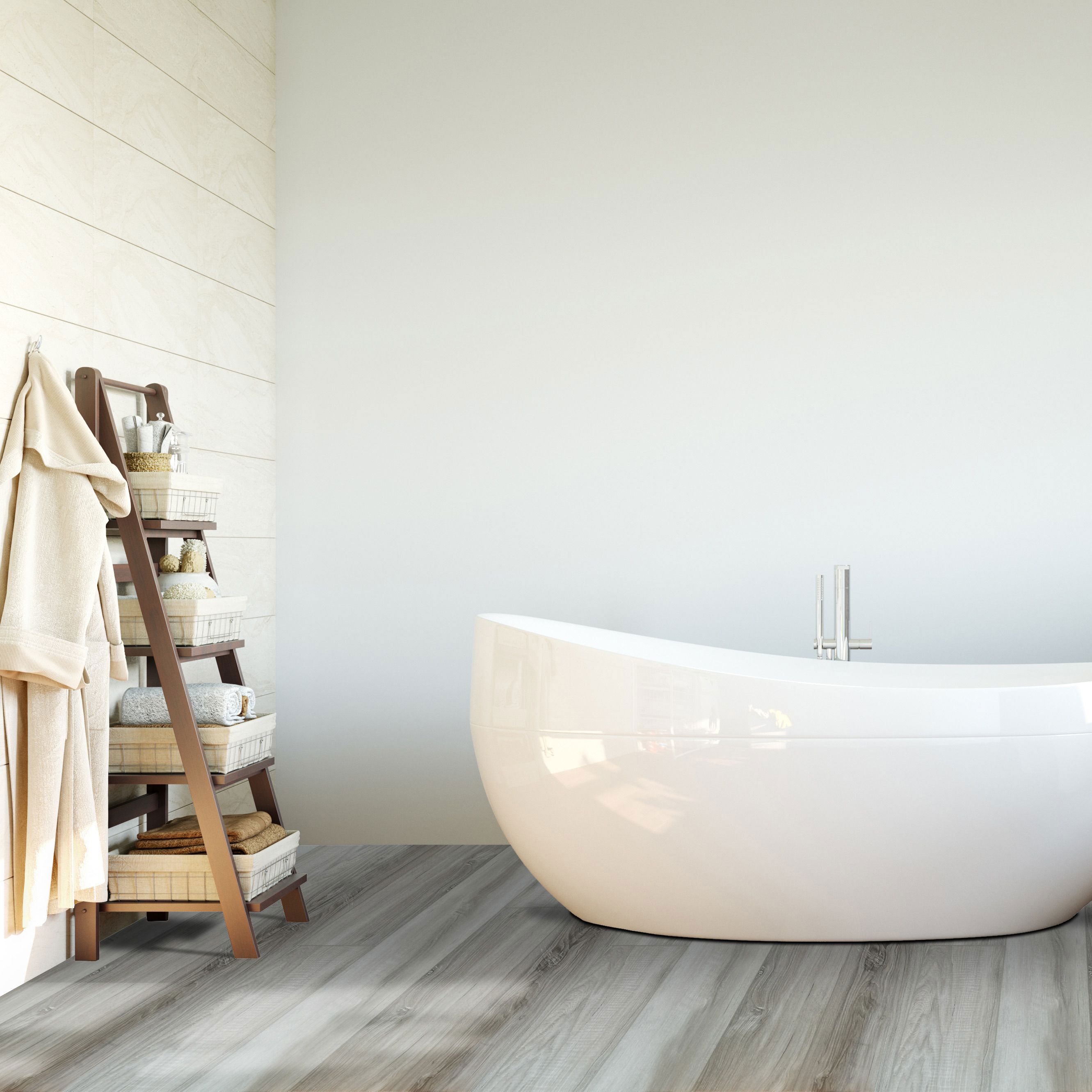 Изображение товара SPC плитка Дуб Сапфир 33 класс влагостойкая и морозостойкая с замковым соединением