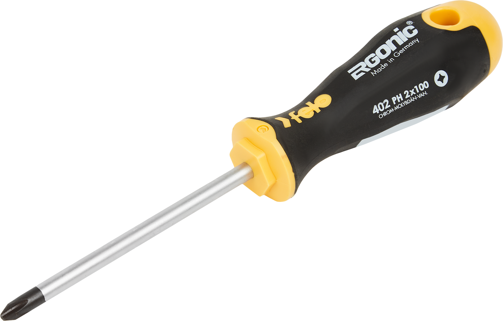 Изображение товара Отвертка крестовая Felo PH2x100 мм для метизов