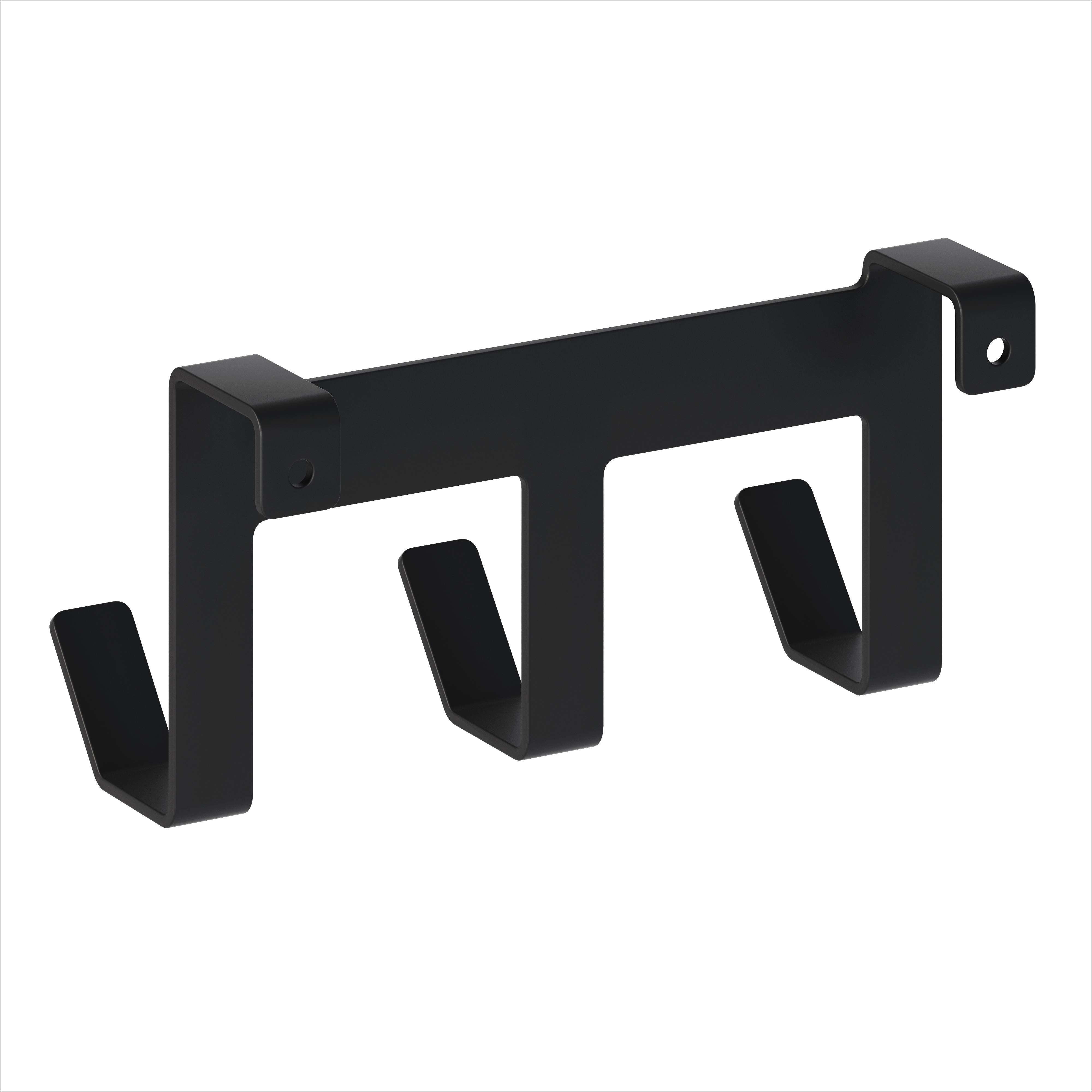 Изображение товара Крючок Лофт-комплект из стали 10х51 см для рейлинговой системы черный