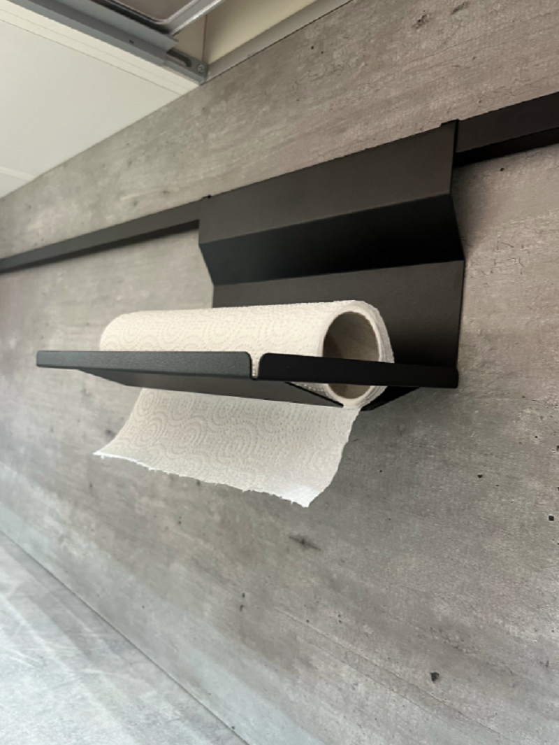 Изображение товара Полка Лофт-комплект 16.3x25.8 см сталь цвет черный