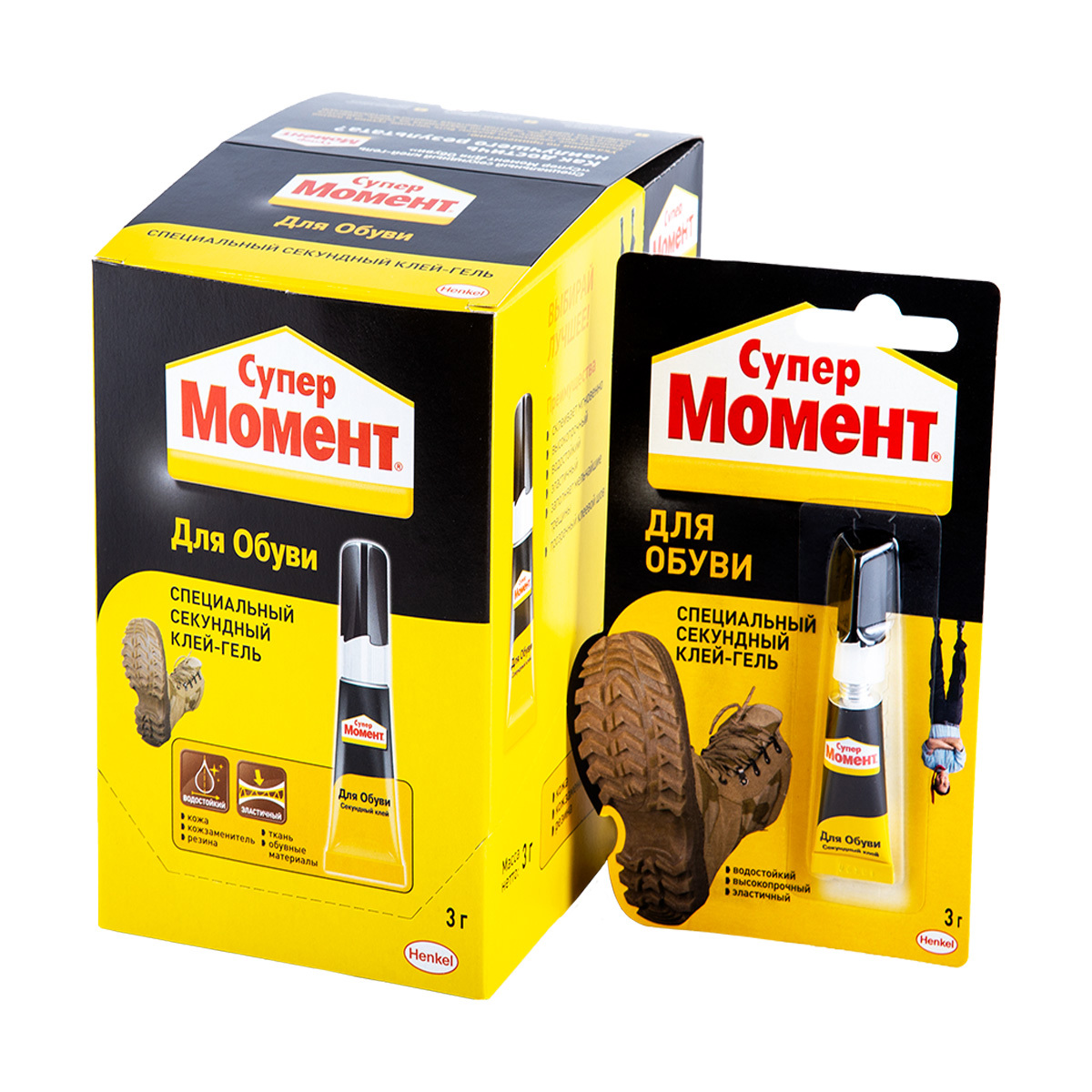 Изображение товара Клей Момент Henkel для обуви 3г