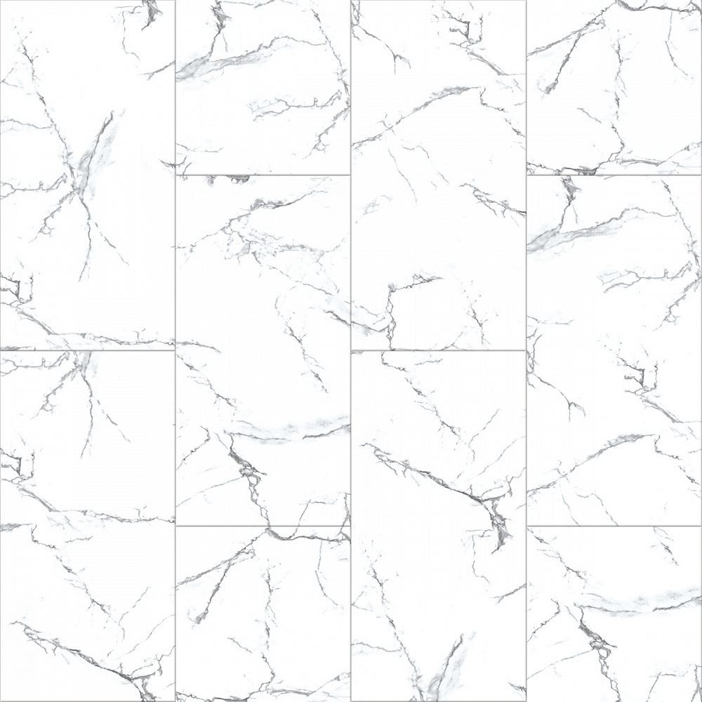 Изображение товара ПВХ плитка Royce Qvadro QV-608 Мрамор Блисс 42 класс толщина 4 мм 1.8 м²