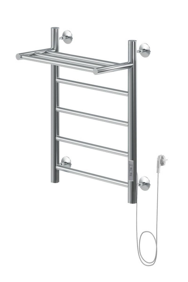 Изображение товара Электрический полотенцесушитель Aquanet 00282006 600 мм хром с полкой