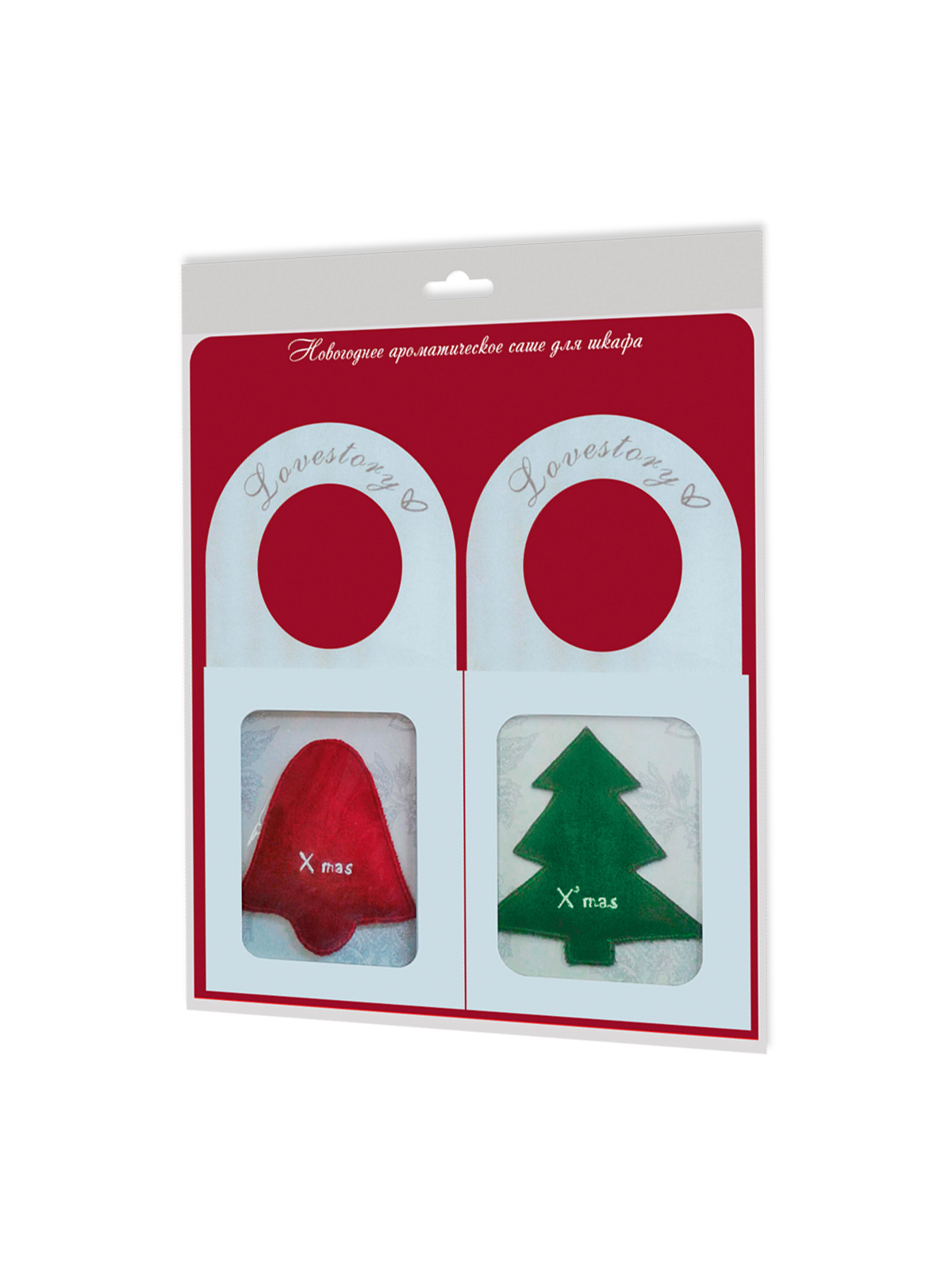 Изображение товара Новогоднее ароматическое саше для шкафа "Silent Night" 2 шт.