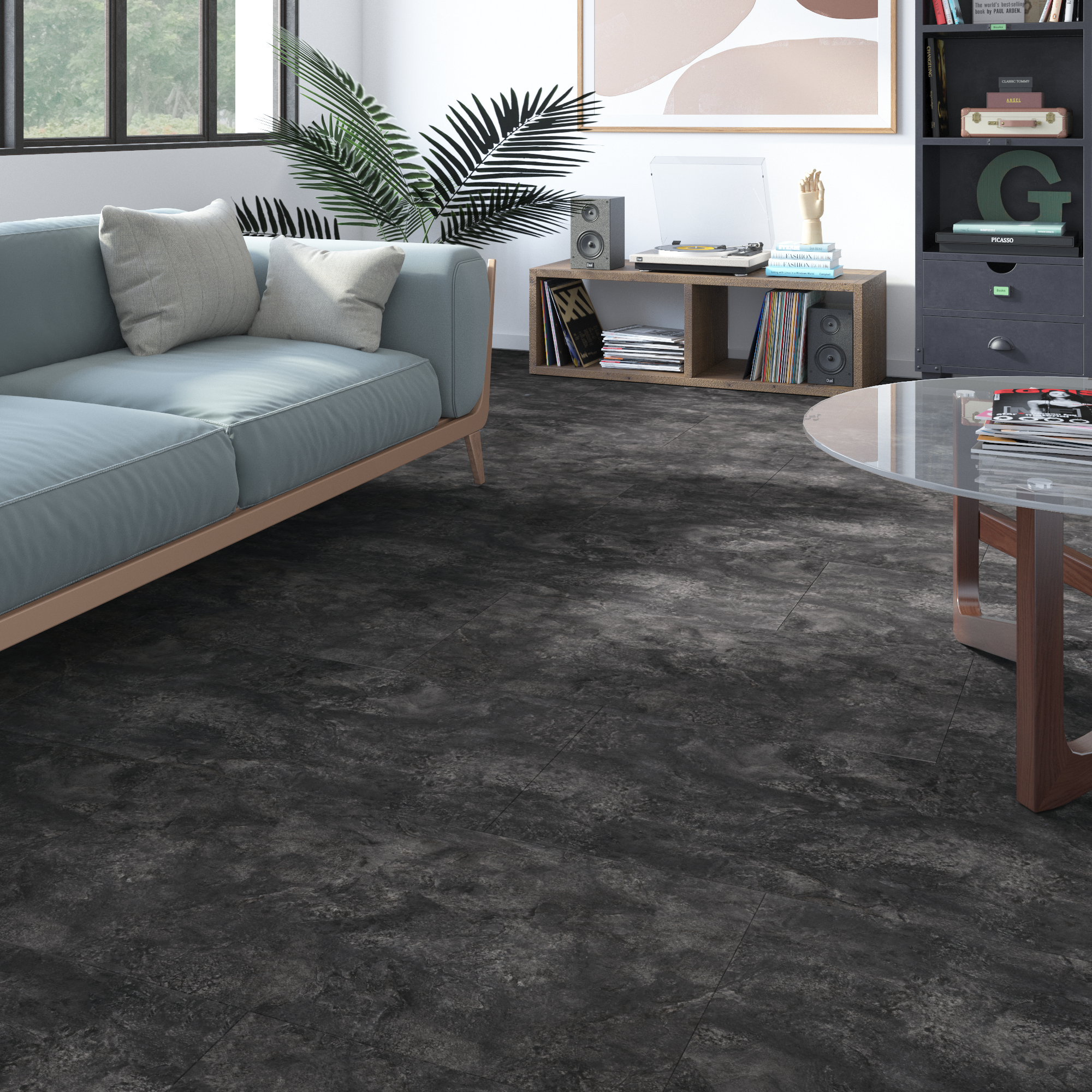 Изображение товара ПВХ плитка Artens «Slate» 33 класс толщина 5 мм 1.25 м²