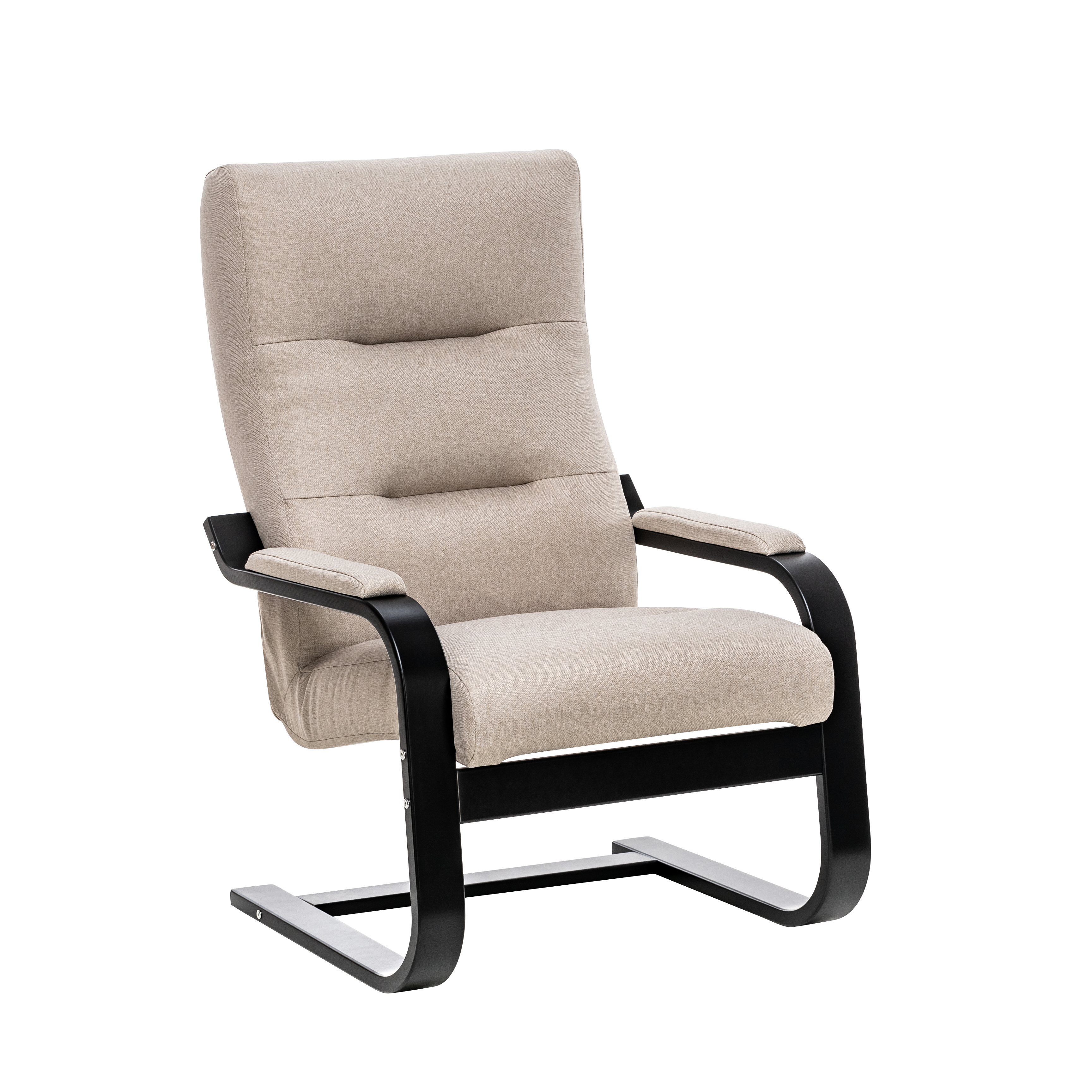 Изображение товара Мягкое кресло Оскар Leset 68.5x100x80 см в цвете венге для дома и офиса