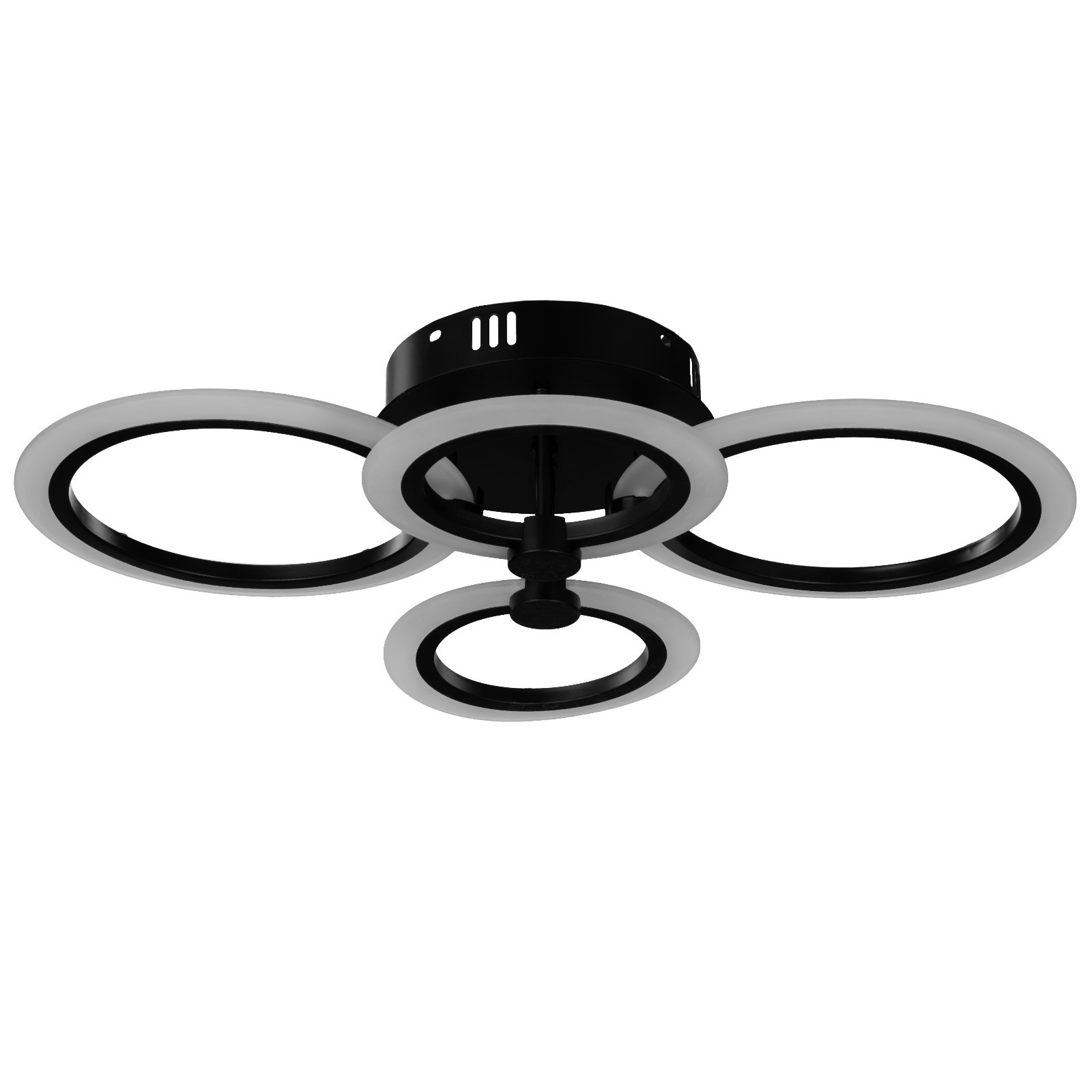 Изображение товара Люстра потолочная светодиодная BAYERLUX 5109285 с пультом управления черная