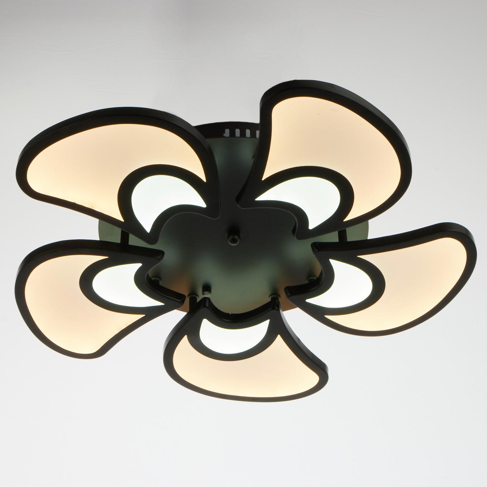 Изображение товара Люстра потолочная светодиодная BAYERLUX 5109324 с пультом управления белая