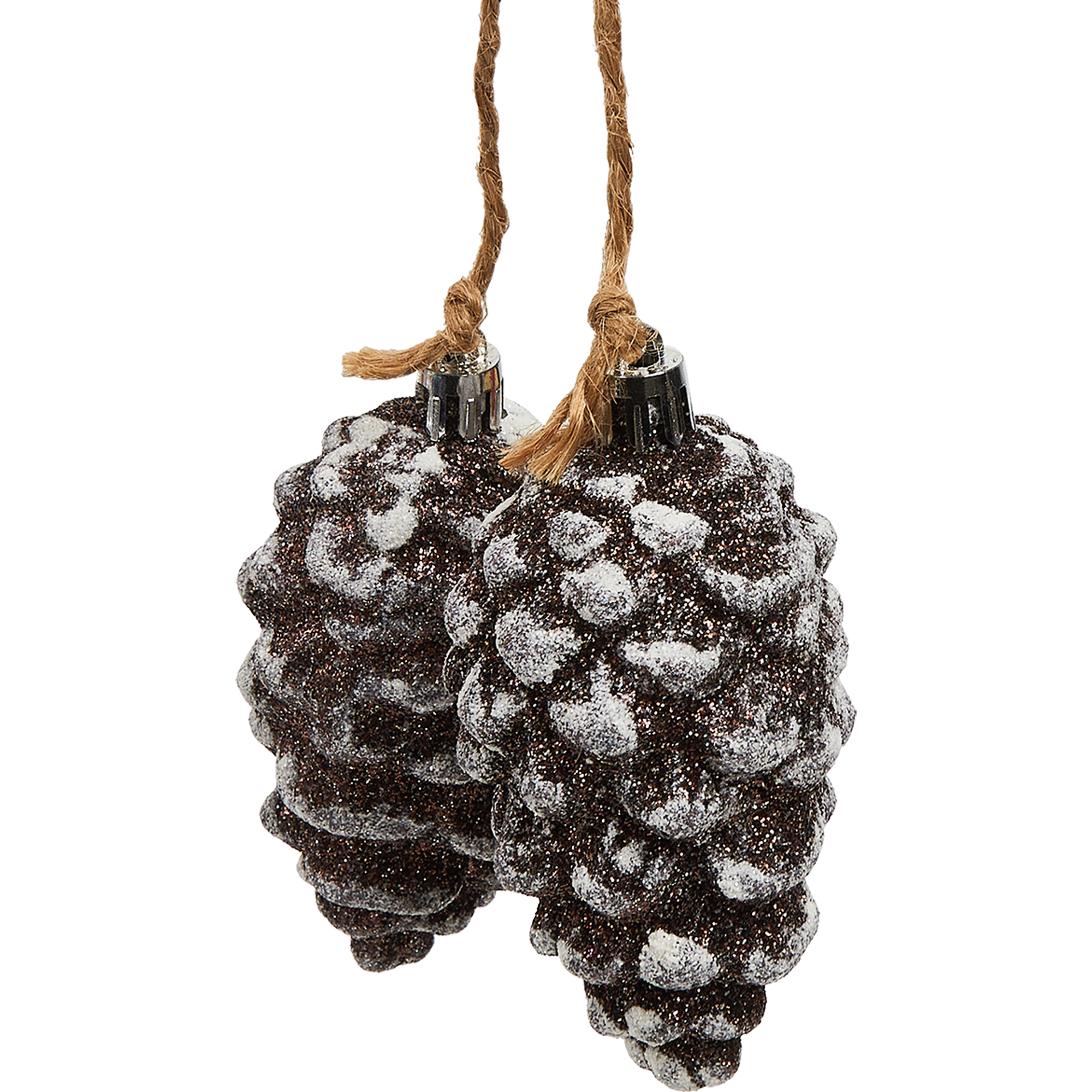 Изображение товара Подвес Шишечки 16.5x9 см цвет коричневый