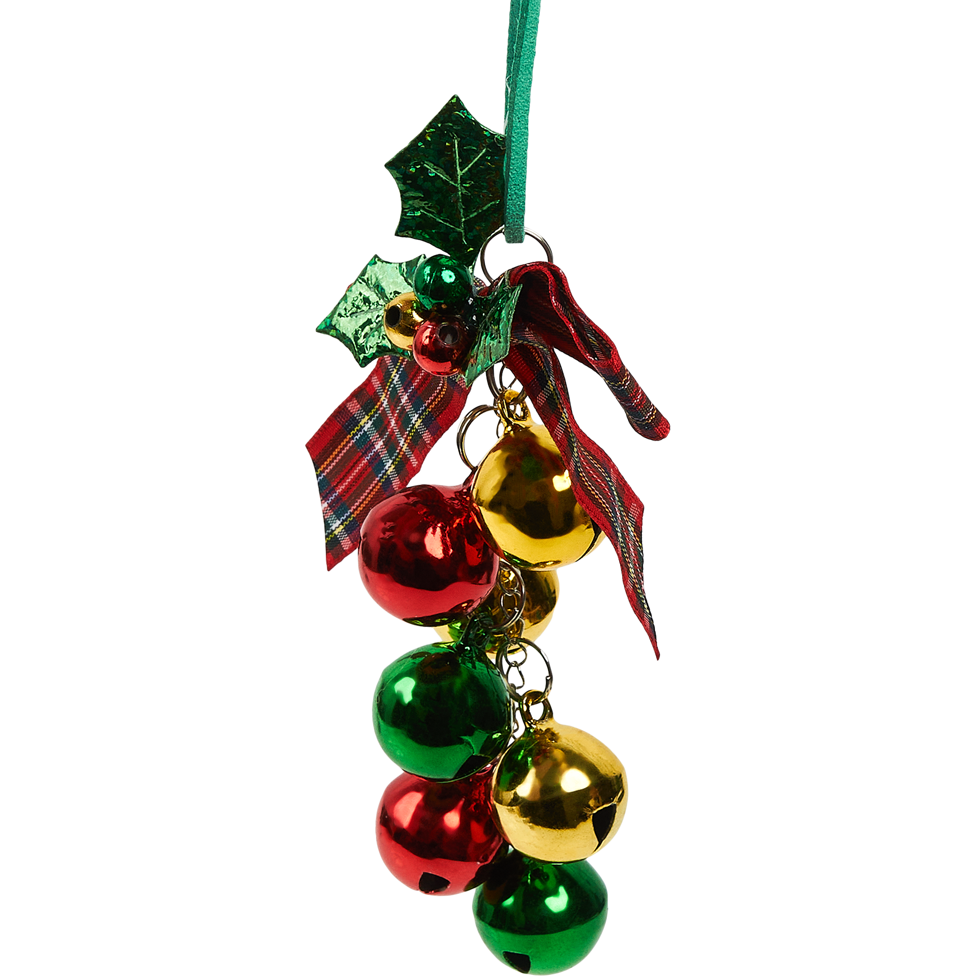 Изображение товара Подвес Шарики разноцветный 10x7 см украшение для елки интерьера