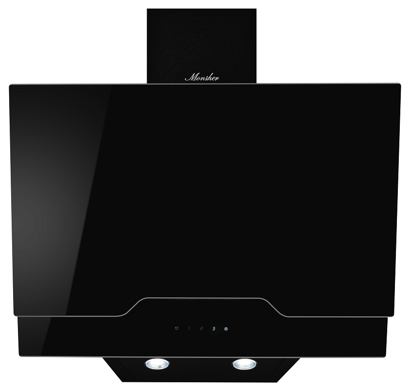 Изображение товара Наклонная вытяжка Monsher Drancy 60 noir 59.5 см цвет черный