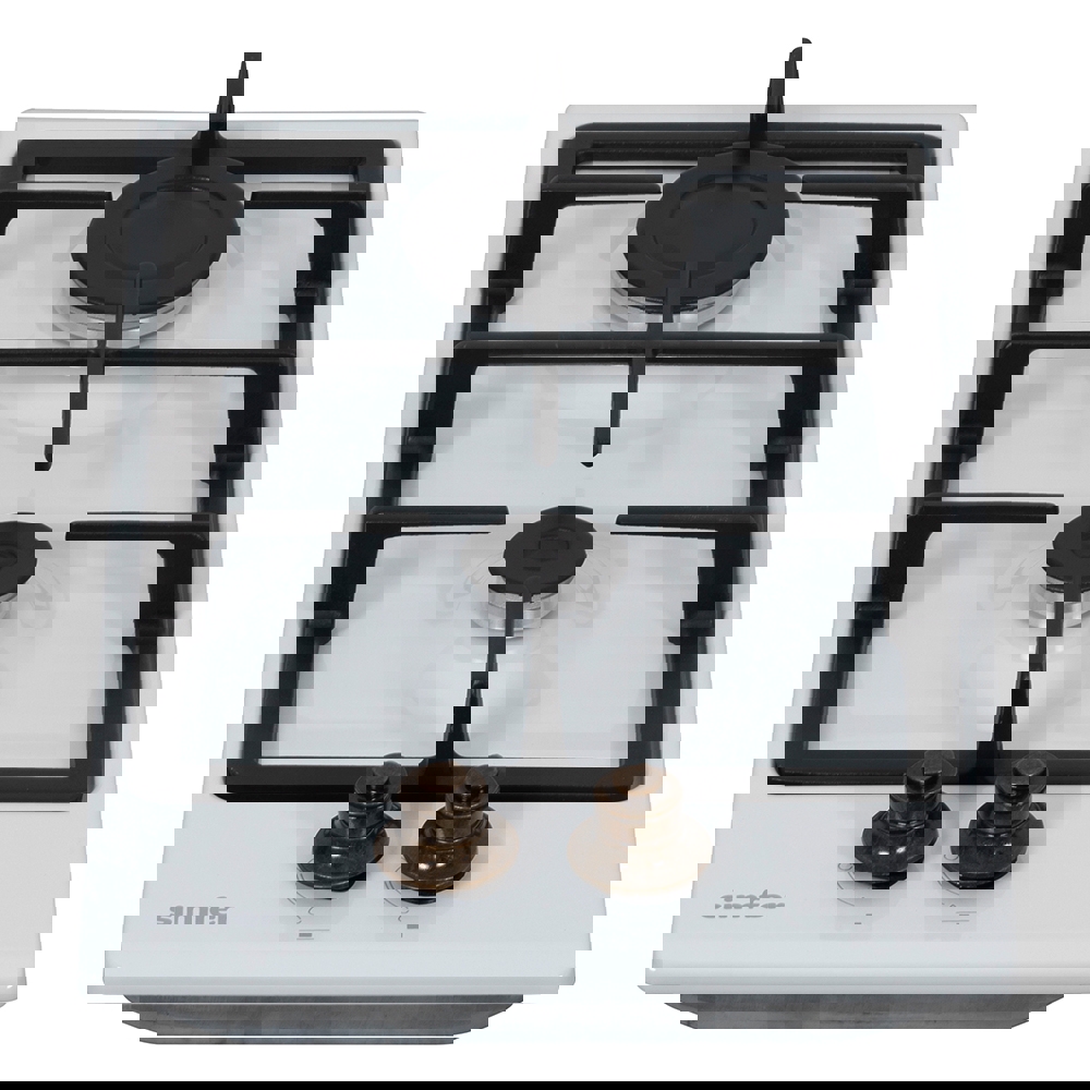 Изображение товара Газовая варочная панель Simfer H30V20W516 30 см 2 конфорки белая