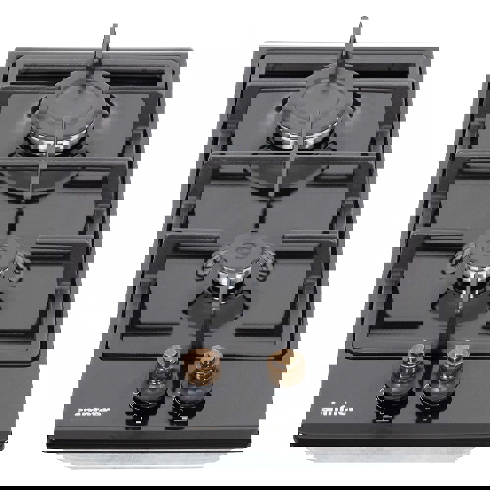 Изображение товара Газовая варочная панель Simfer H30V20L516 30 см 2 конфорки антрацит