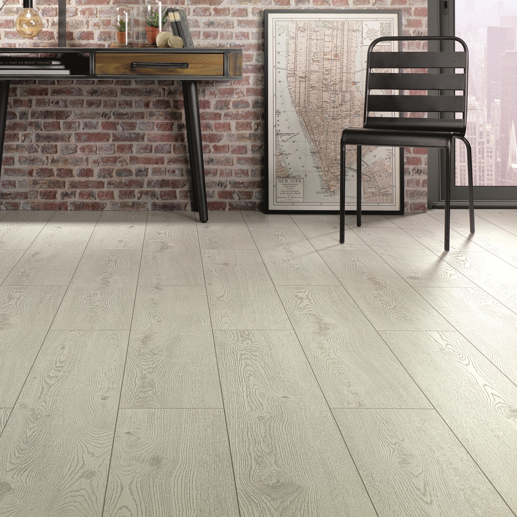 Изображение товара Ламинат Alsafloor Osmoze Coca Oak 33 класс толщина 8 мм с фаской 2.22 м2