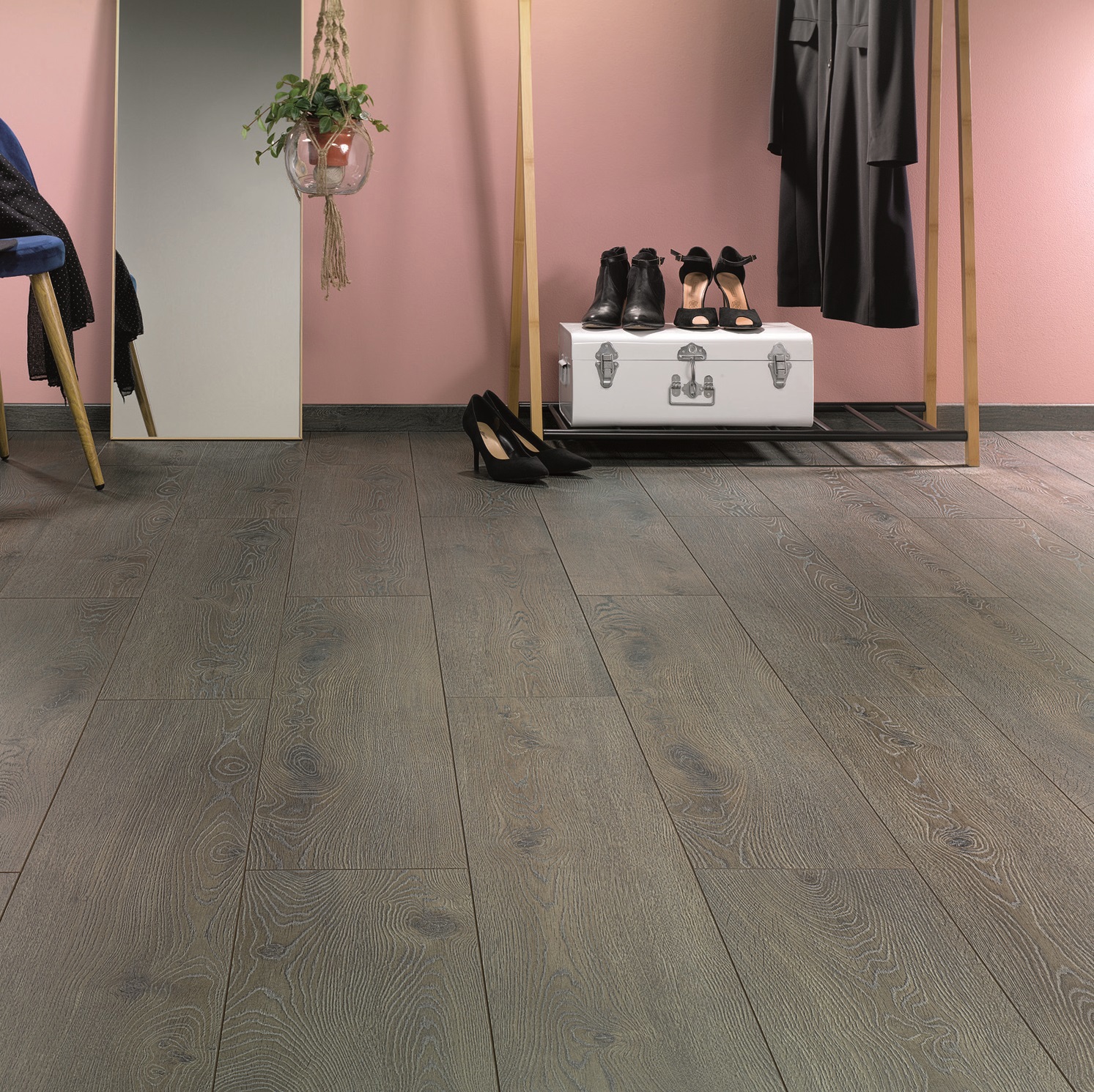 Изображение товара Ламинат Alsafloor Osmoze Medium Aronia Oak 33 класс 8 мм фаска влагостойкий