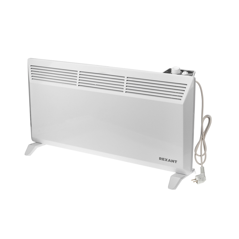 Изображение товара Электрический конвектор Rexant 2000 Вт с механическим термостатом для внутреннего отопления