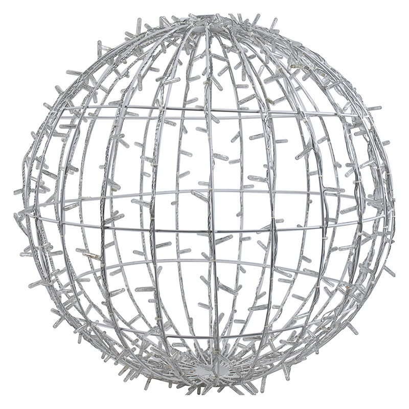 Изображение товара Светящаяся электрическая фигура Шар 80 см 450 LED пластик теплый белый свет