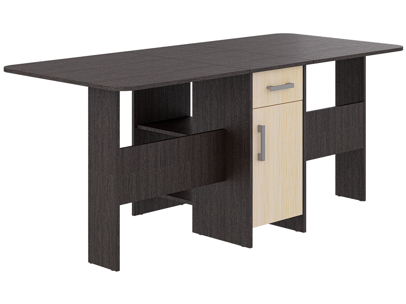 Изображение товара Стол прямоугольный Пирамида СТ-2 40x180 см ЛДСП цвет венге